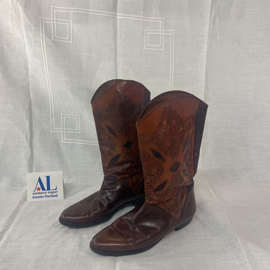 Lorenzo Banfi Women's Flat Boot Very Good Condition