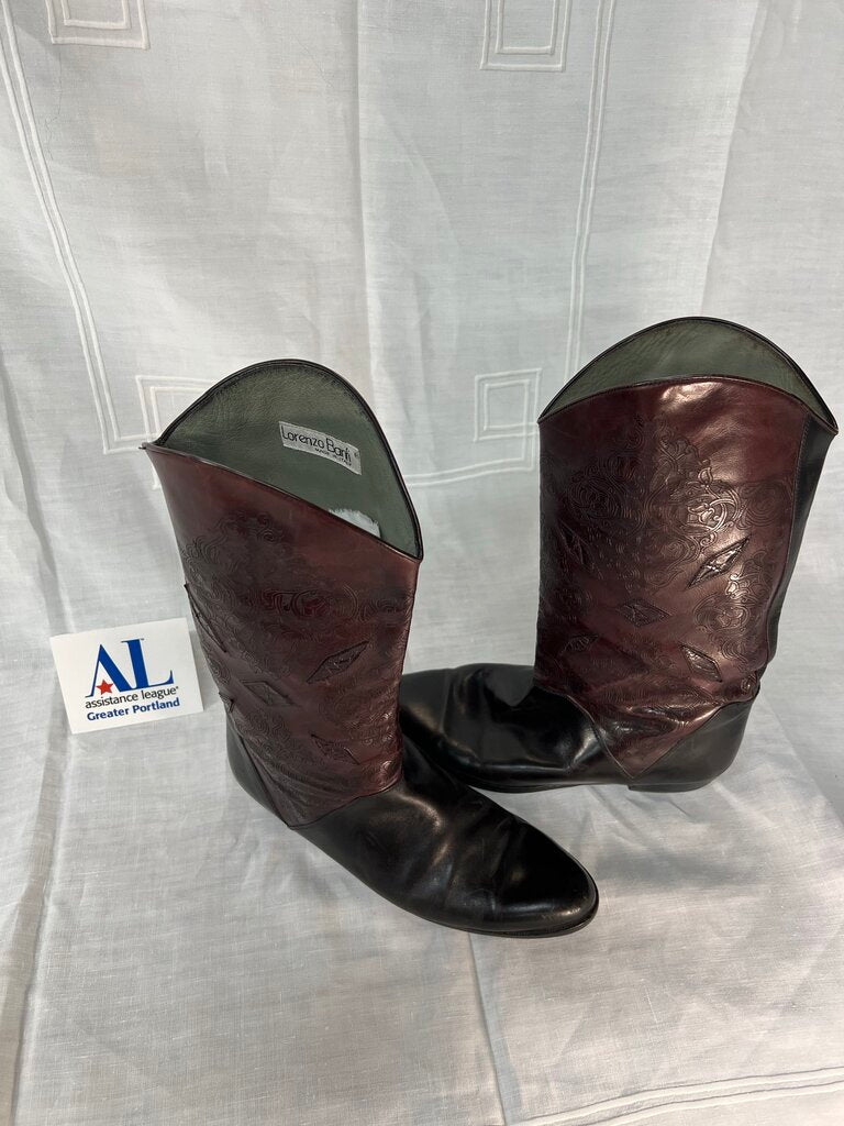 Lorenzo Banfi Womens Flat Boot Excellent Condition