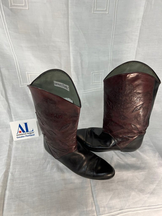 Lorenzo Banfi Womens Flat Boot Excellent Condition