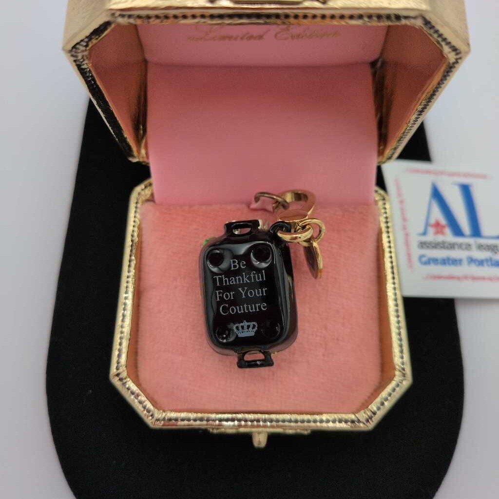 Vintage Limited Edition Juicy Couture Charm Made in the USA Thanksgiving Turkey in Gift Box