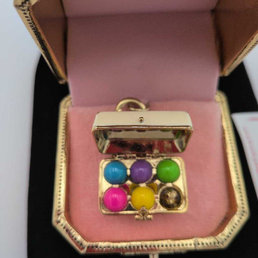 Vintage Juicy Couture Charm Made In USA Eggs In A Carton In Gift Box