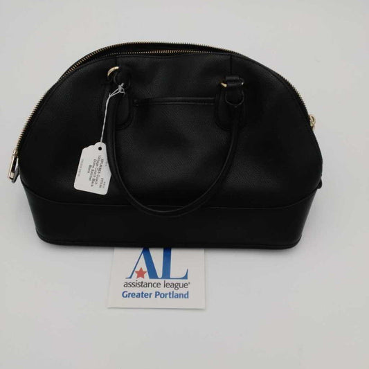 Vintage Coach Black Dome Satchel