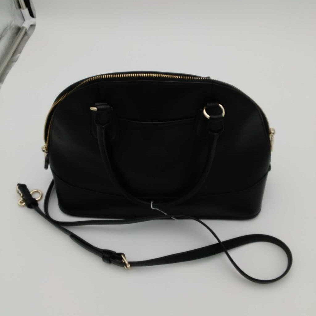 Vintage Coach Black Dome Satchel