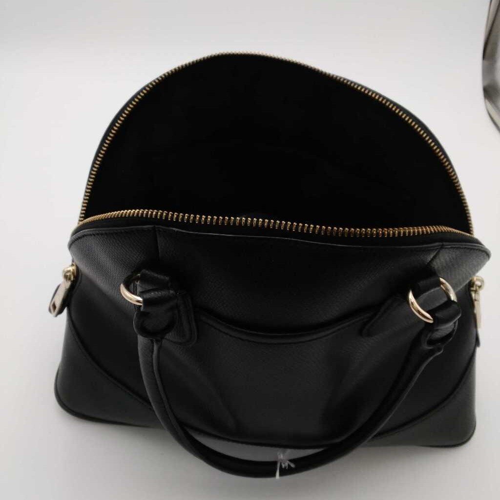 Vintage Coach Black Dome Satchel