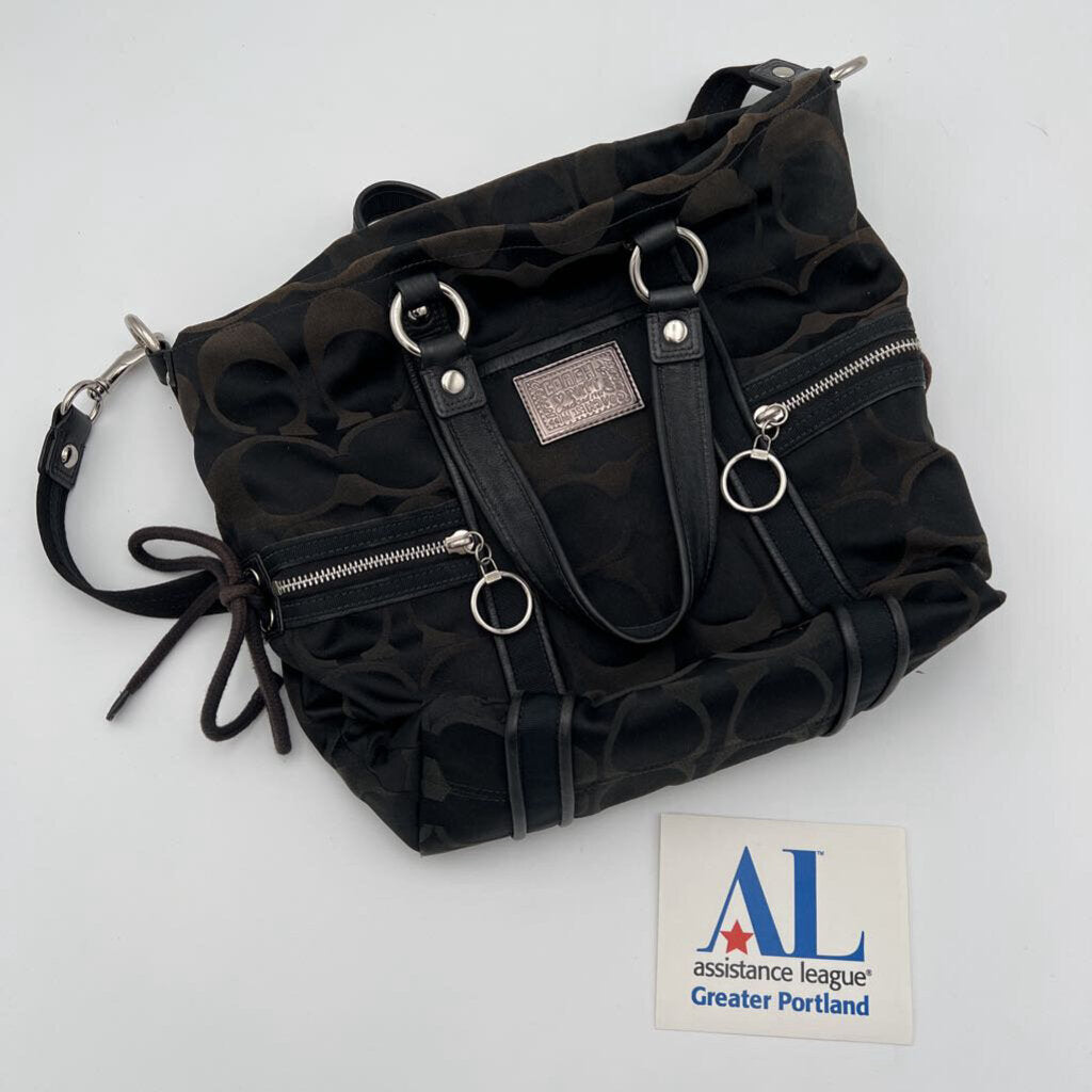 Coach Poppy OP Art Glam Bag