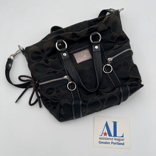 Coach Poppy OP Art Glam Bag