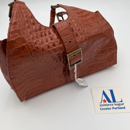 Charlie Lapson Crocodile embossed